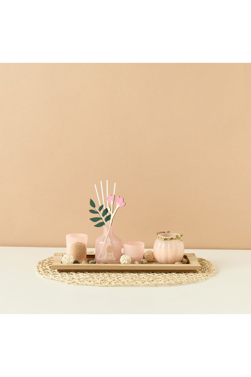 LIFESTYLE مجموعة هدايا صينية عطر الورد الوردي - Image 1